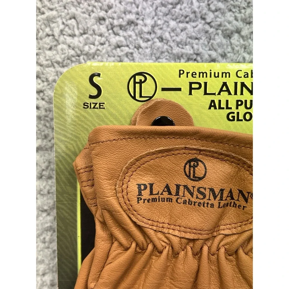 Two (2) Pair ~ Plainsman™ Premium Cabretta Leather Gloves Size Small - Picture 2 of 3